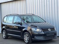 Gebraucht VW Touran Trendline 140 PS (102 kW) 2011 Schwarz Van / Kleinbus
