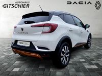 Gebraucht Renault Captur Intens 131 PS (96 kW) 2020 Alabasterweiß, dach schwarz SUV