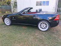 Gebraucht Mercedes SLK230 AMG 193 PS (141 kW) 1997 Schwarz Cabrio