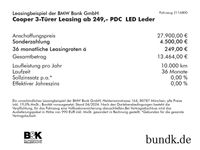 gebraucht Mini Cooper 3-Türer Leasing ab 249,- PDC LED Leder