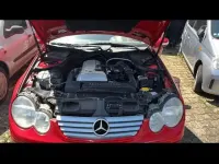 Gebraucht Mercedes C180 129 PS (94 kW) 2001 Rot Coupé