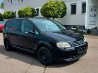 Gebraucht VW Touran 109 PS (80 kW) 2006 Schwarz Van / Kleinbus