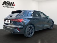 Gebraucht Audi A3 Sportback S-Line 150 PS (110 kW) 2022 Schwarz Kleinwagen