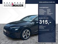 Gebraucht Audi A3 S-Line 150 PS (110 kW) 2024 Mythosschwarz metallic Limousine