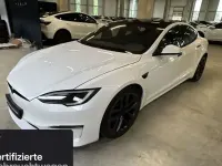 Gebraucht Tesla Model S Plaid 750 kW (1020 PS) 2022 Weiß Kleinwagen