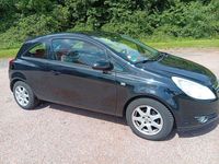Gebraucht Opel Corsa Edition 80 PS (58 kW) 2009 Schwarz Limousine
