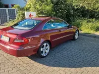Gebraucht Mercedes CLK220 Avantgarde 150 PS (110 kW) 2006 Rot Coupé
