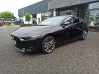 Gebraucht Mazda 3 Selection 122 PS (89 kW) 2019 Onyxschwarz onyxschwarz obsidiangrau onyxschwarz metallic Limousine