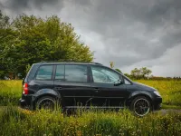 Gebraucht VW Touran 102 PS (75 kW) 2007 Schwarz Van / Kleinbus