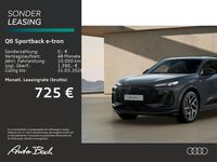 Neu Audi Q6 Sportback e-tron Performance 225 kW (306 PS) 2026 Magnetgrau SUV