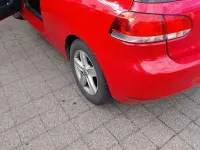 Gebraucht VW Golf VI Style 80 PS (58 kW) 2011 Rot Limousine