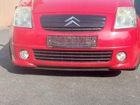 Gebraucht Citroën C2 VTR Sport 60 PS (44 kW) 2005 Rot Kleinwagen