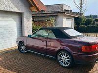 Second-hand Audi 80 133 CP (97 kW) 1994 Roșu Cabrio
