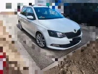 Gebraucht Skoda Fabia Ambition 90 PS (66 kW) 2015 Weiß Kombi