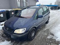 Gebraucht Opel Zafira Elegance 125 PS (91 kW) 2001 Blau Van / Kleinbus