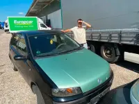 Gebraucht Fiat Punto 90 PS (66 kW) 2001 Schwarz Kleinwagen