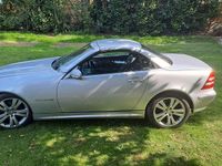 Gebraucht Mercedes SLK200 163 PS (119 kW) 2003 Silber Cabrio