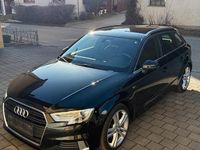 Gebraucht Audi A3 S-Line 150 PS (110 kW) 2018 Schwarz Limousine