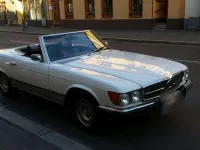 Gebraucht Mercedes SL450 224 PS (164 kW) 1972 Weiß Cabrio