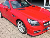 Gebraucht Mercedes SLK250 AMG line 204 PS (150 kW) 2012 Rot Cabrio