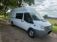 Gebraucht Ford Transit 140 PS (102 kW) 2009 Weiß Van / Kleinbus