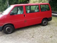 Gebraucht VW T4 88 PS (64 kW) 2003 Rot Van