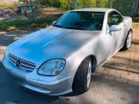 Second-hand Mercedes SLK200 164 CP (120 kW) 2000 Argintiu Cabrio