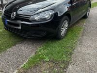 Gebraucht VW Golf VI 2010 Schwarz Kleinwagen
