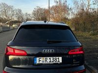 Second-hand Audi Q5 S-Line 163 CP (119 kW) 2018 Albastru SUV