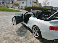 Gebraucht Audi A5 Cabriolet S-Line 190 PS (139 kW) 2017 Weiß Cabrio