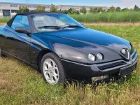 Gebraucht Alfa Romeo Spider 150 PS (110 kW) 2001 Schwarz Cabrio