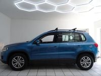 Gebraucht VW Tiguan Trendline 122 PS (89 kW) 2014 Blau SUV