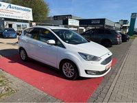 Gebraucht Ford C-MAX Titanium 125 PS (91 kW) 2017 Frostweiß Van / Kleinbus