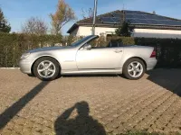 Gebraucht Mercedes SLK200 163 PS (119 kW) 2002 Silber Cabrio