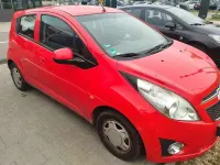 Second-hand Chevrolet Spark 68 CP (50 kW) 2011 Roșu Hatchback