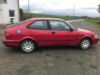 Używany Saab 9-3 131 KM (96 kW) 1999 Czerwony Coupe