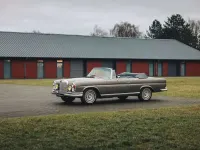 Gebraucht Mercedes 250 SE 150 PS (110 kW) 1967 Anthrazitgrau metallic Cabrio
