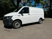 Usata VW Transporter 150 CV (110 kW) 2018 Bianco Furgone