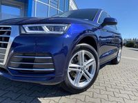 Second-hand Audi Q5 S-Line 252 CP (185 kW) 2018 Albastru SUV