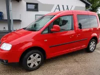 Gebraucht VW Caddy Team 102 PS (75 kW) 2010 Rot Van / Kleinbus