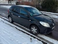 Gebraucht Dacia Sandero 75 PS (55 kW) 2009 Schwarz Kleinwagen