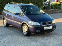 Gebraucht Opel Zafira Comfort 125 PS (91 kW) 2002 Blau Van / Kleinbus