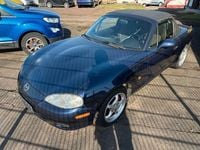 Gebraucht Mazda MX5 110 PS (80 kW) 2003 Blau Cabrio