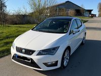 Usata Seat Leon FR 150 CV (110 kW) 2013 Bianco Berlina