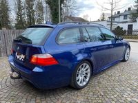 gebraucht BMW 525 d Touring Edition M-Sportpaket le-mans-blau Handschaltung