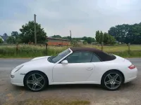 Gebraucht Porsche 911 Carrera 4 Cabriolet 325 PS (239 kW) 2008 Weiß Cabrio