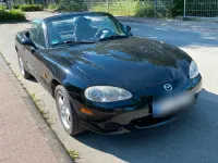 Gebraucht Mazda MX5 110 PS (80 kW) 2001 Schwarz Cabrio