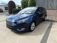 Gebraucht Ford Focus Titanium 125 PS (91 kW) 2017 Blau Limousine