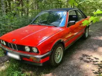 Gebraucht BMW 325 Cabriolet M Sport 170 PS (125 kW) 1987 Rot Cabrio