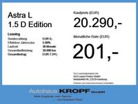 Gebraucht Opel Astra Edition 131 PS (96 kW) 2024 Lackierung peperoncino red/typ Limousine